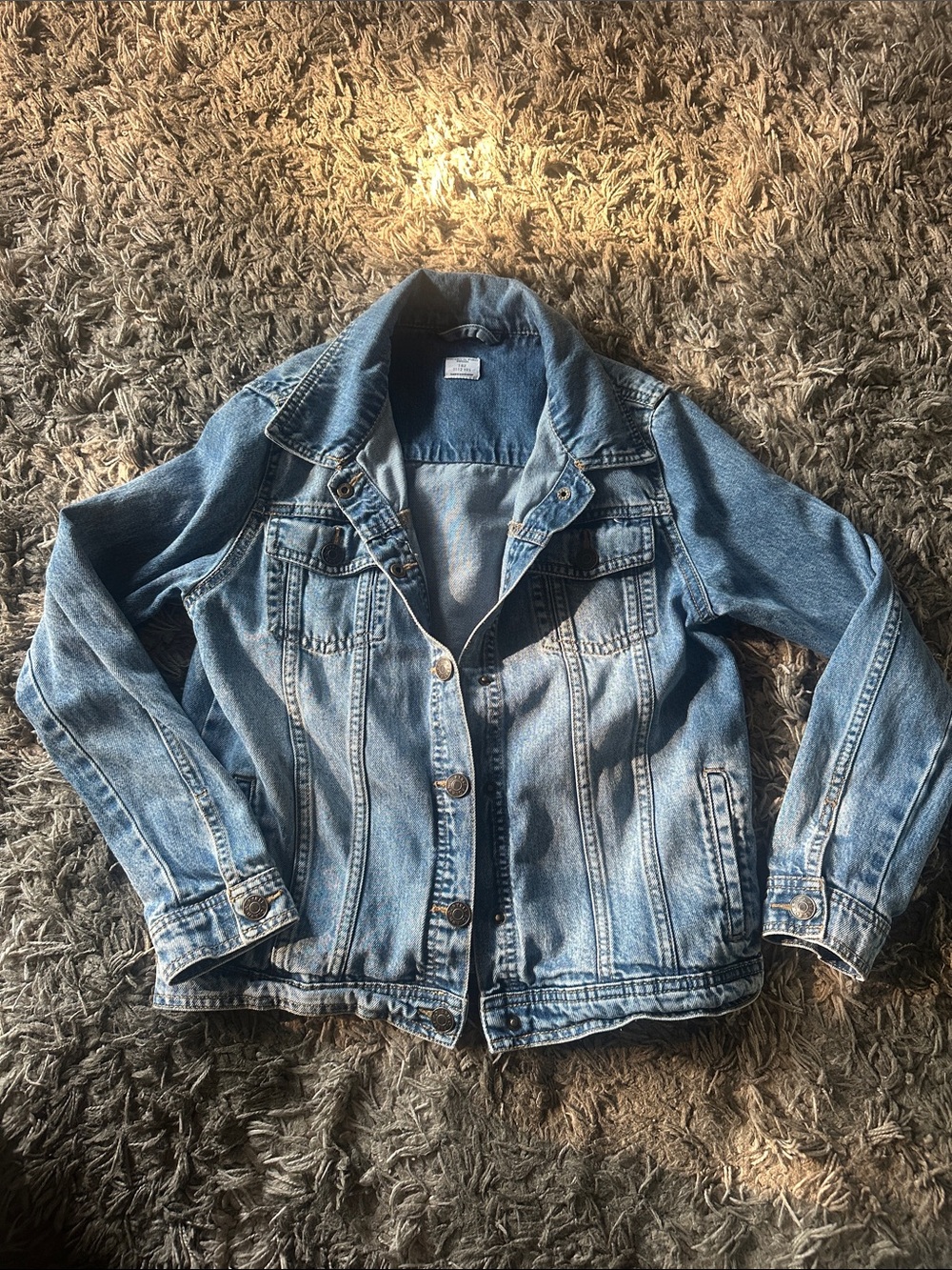 Polar O. Pyret Light Blue Denim Jacket 11-12 yrs